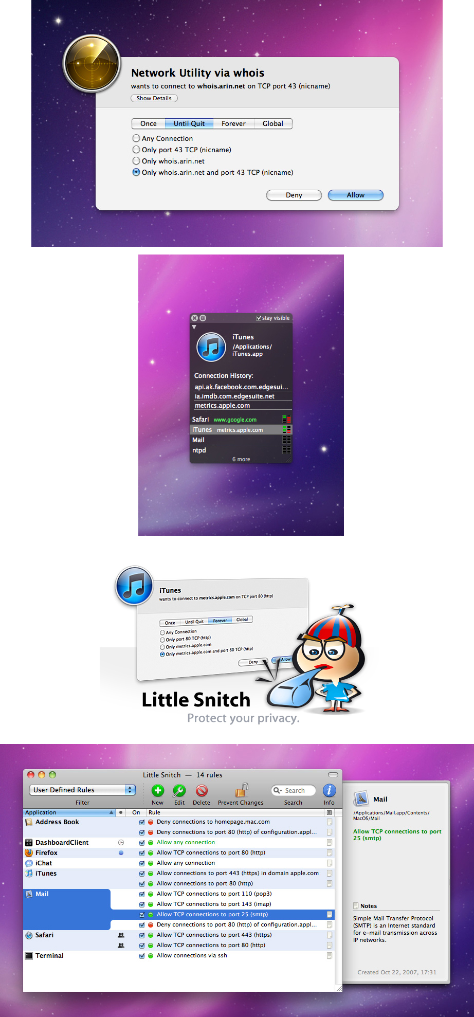 programs similar to little snitch for mac