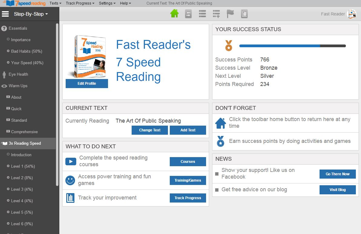 7 speed reading software free download