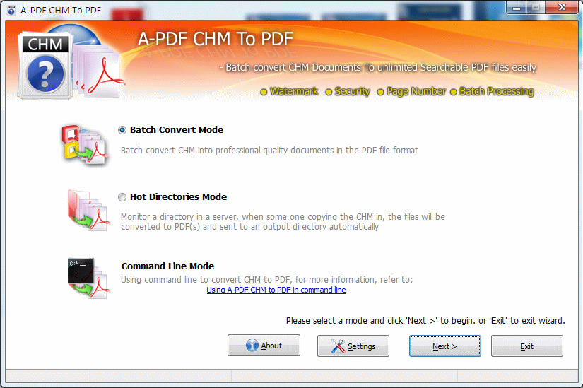 chm to pdf converter free download