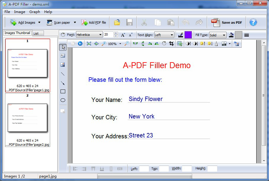 pdf filler download for pc
