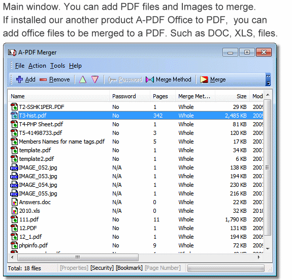 pdf merger software