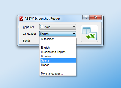 abbyy finereader 10 screenshot reader