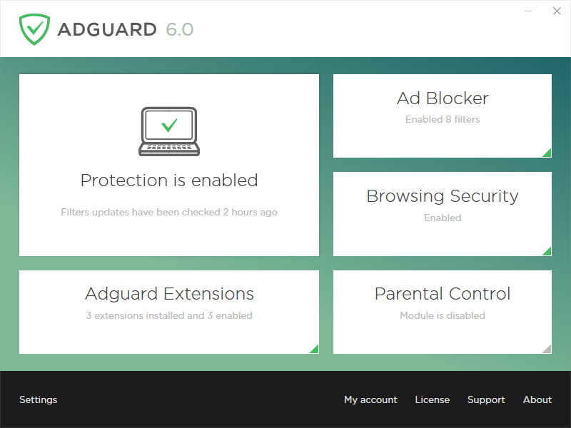 adguard usage access