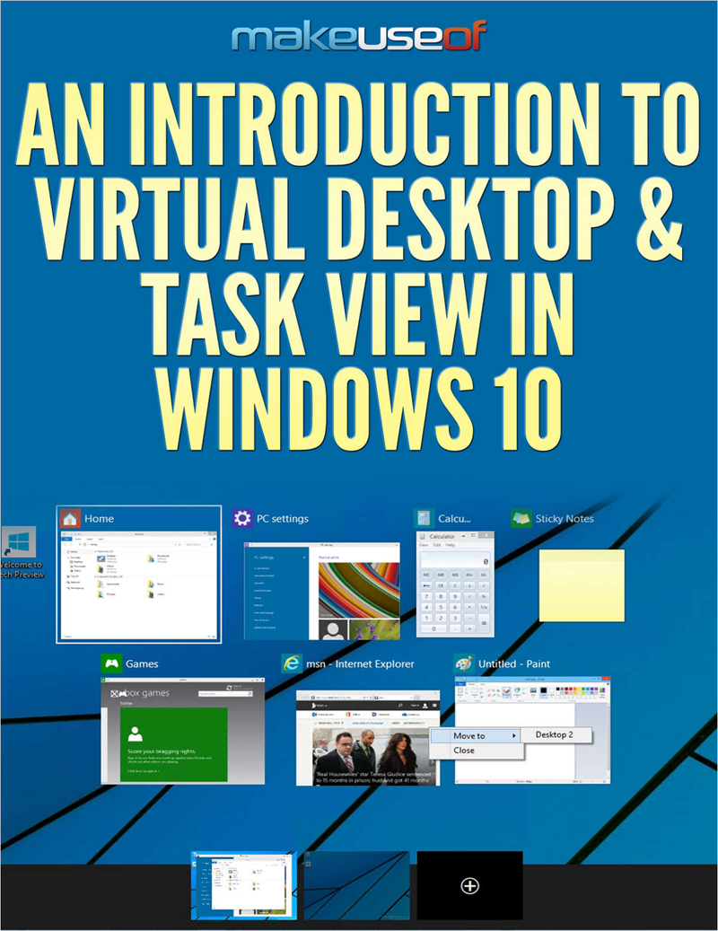 use task view windows 10