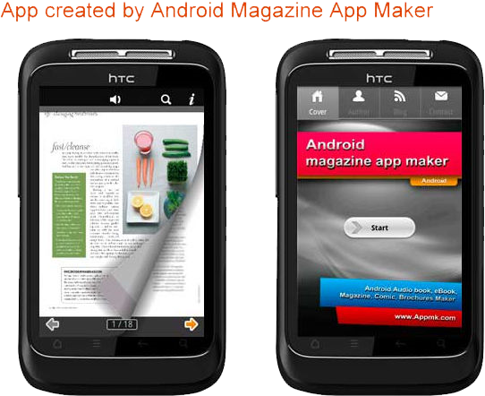 android magazine app maker professional က