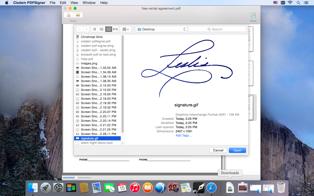pdf signer download mac