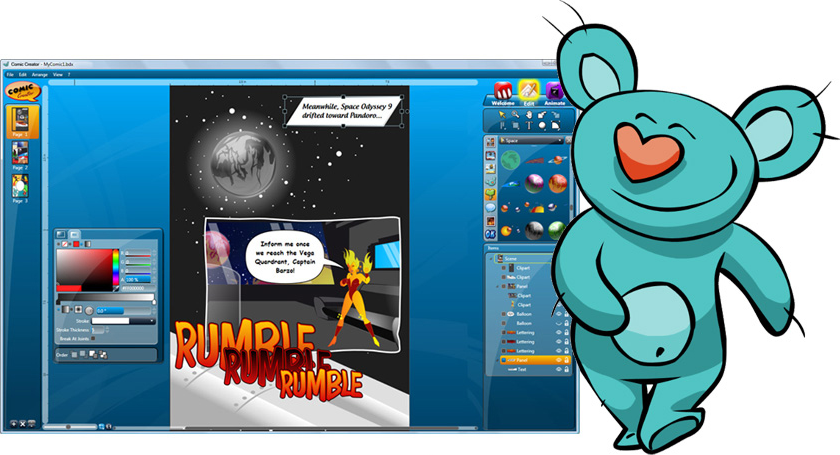 Comic Creator - Misc & Fun Graphics Software Discount for