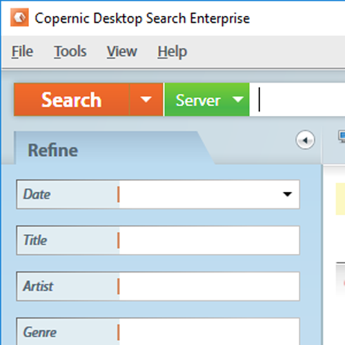 Copernic Desktop Search regex