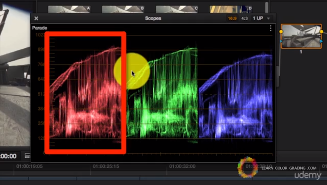 basic color grading davinci resolve