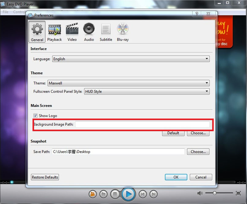 free laptop dvd player software