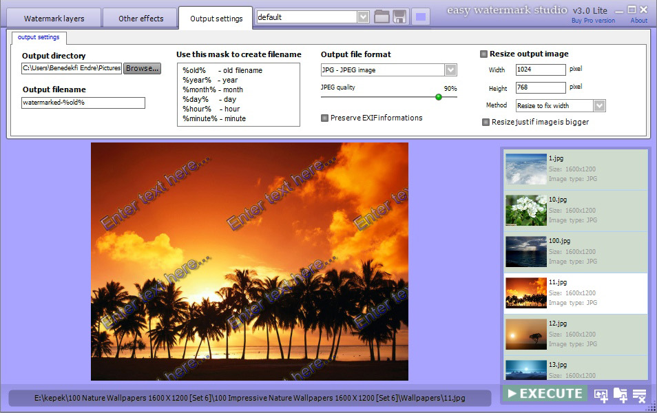 Easy Watermark Studio PRO V.3.4 Photo Manipulation Software 50