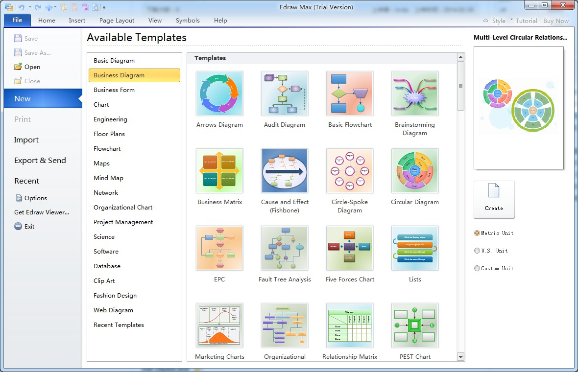 Wondershare EdrawMax Ultimate 12.5.1.1006 download the new version