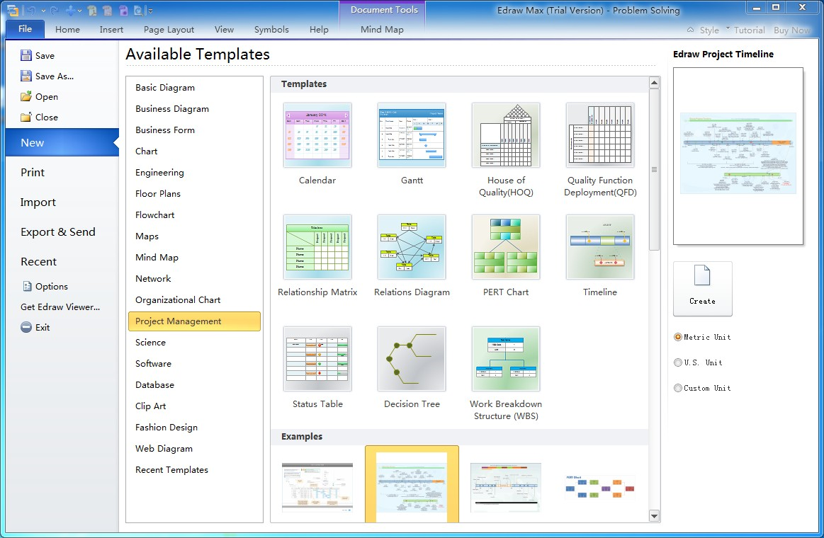 edraw project management