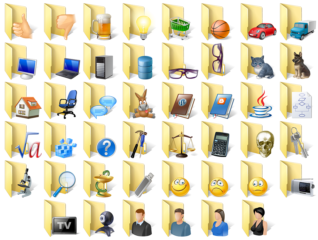 Folder Marker Pro + Extra Folder Icons Bundle Screenshot