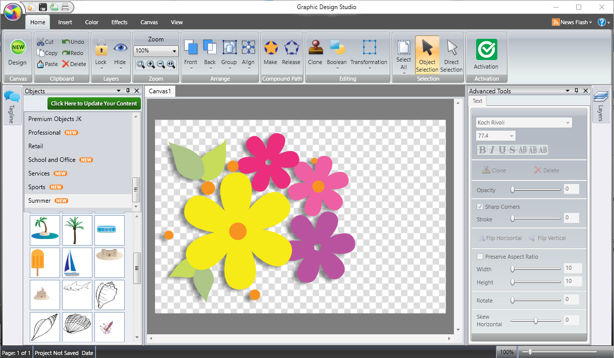 graphic design studio software free download