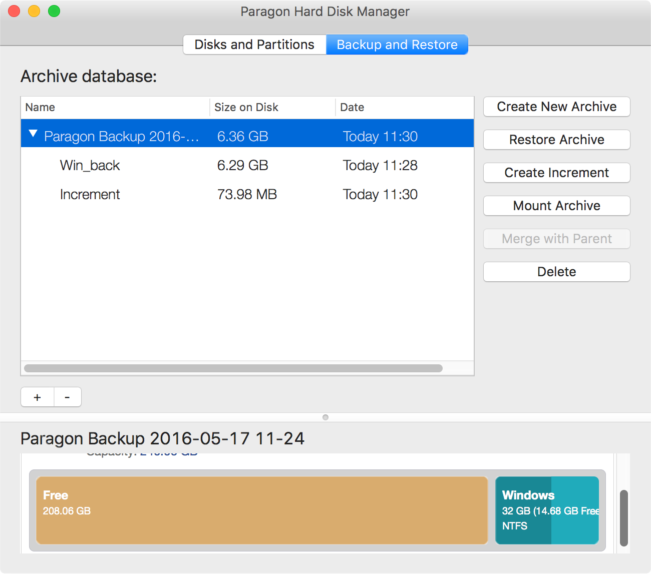 what is paragon driver for mac