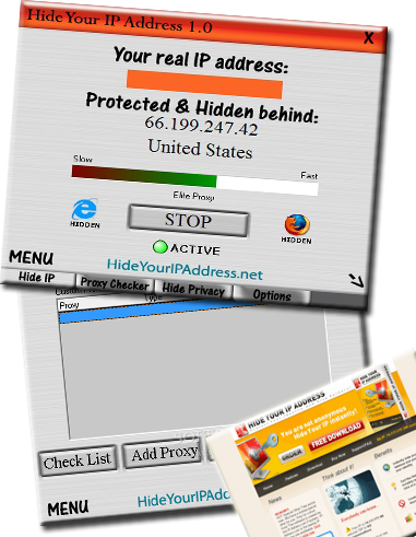 hide my ip address freeware