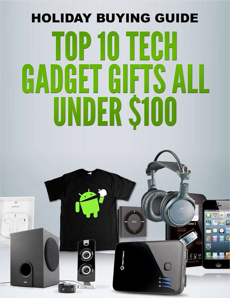 Holiday Buying Guide Top 10 Tech Gadget Gifts All Under 100