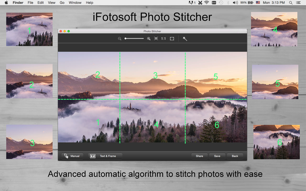 panoramic photo stitcher for mac