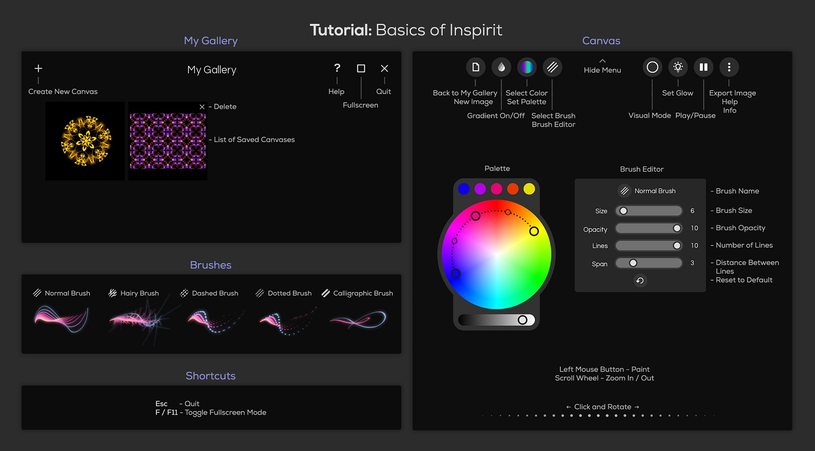 Inspirit - Graphic Design Software Download for Mac & PC