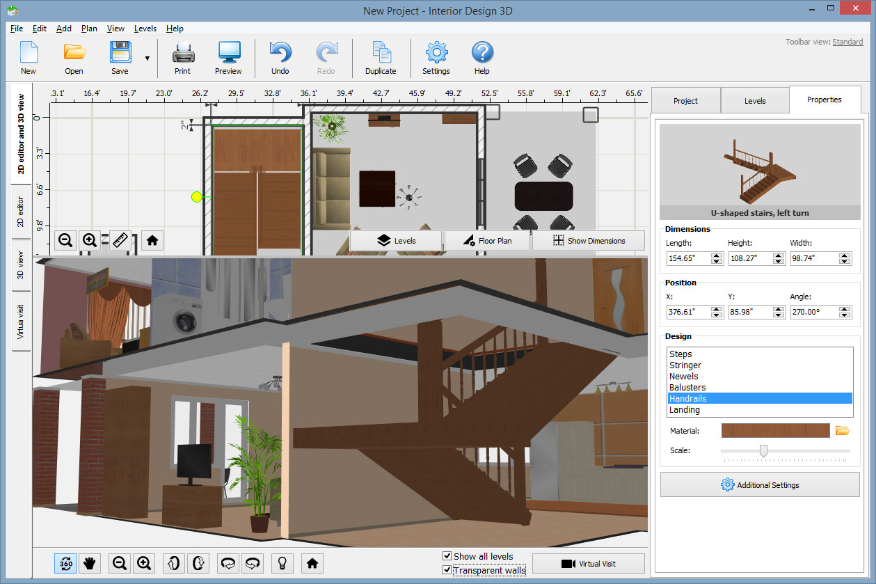 Interior design 3d gold version graphic design software 60 for Interior design software online
