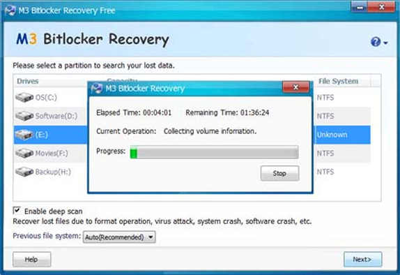 m3 bitlocker recovery activation key free