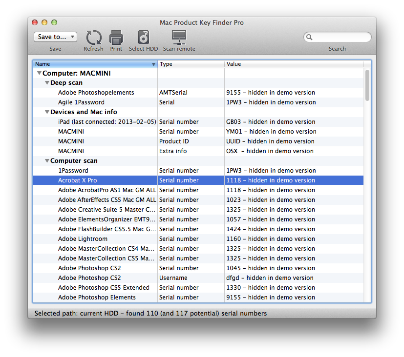free mac product key finder for mac