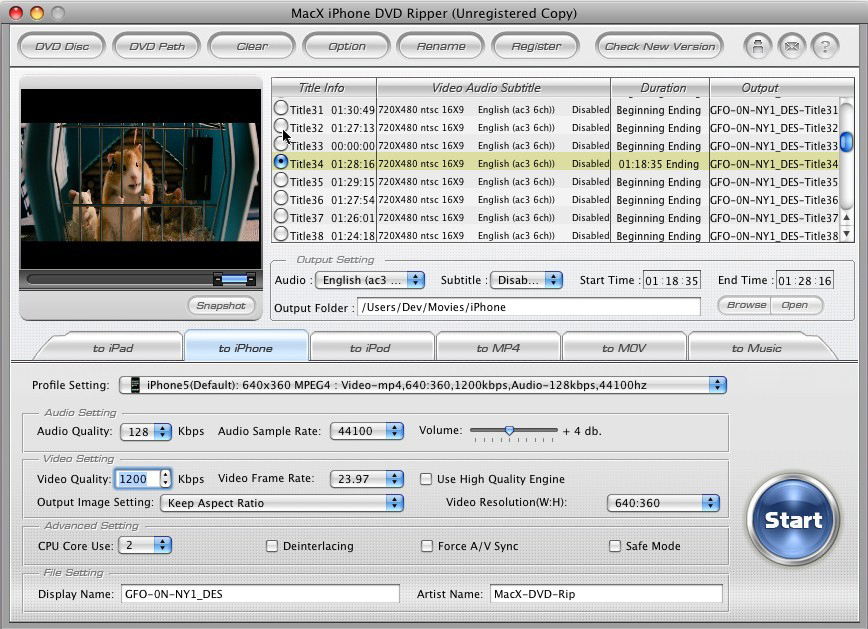 dvd to iphone software for mac