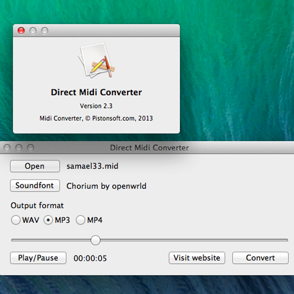 sweet midi converter mac