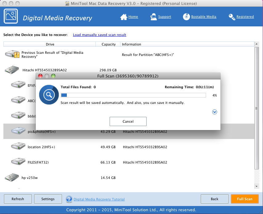 instal the last version for mac MiniTool Power Data Recovery 11.7