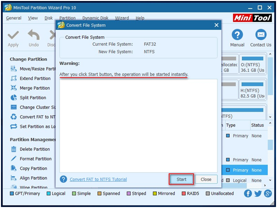 MiniTool Partition Wizard Pro / Free 12.8 download the new version for windows