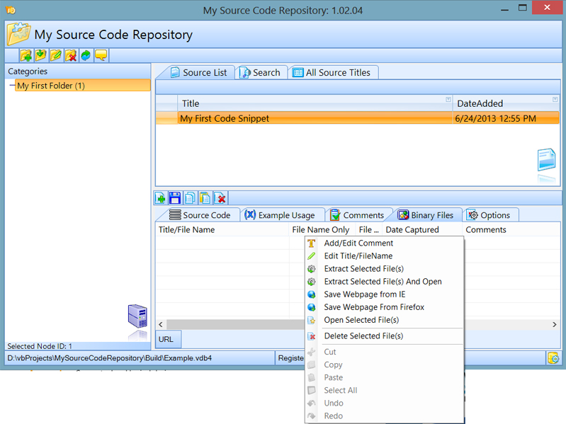 source code repository software