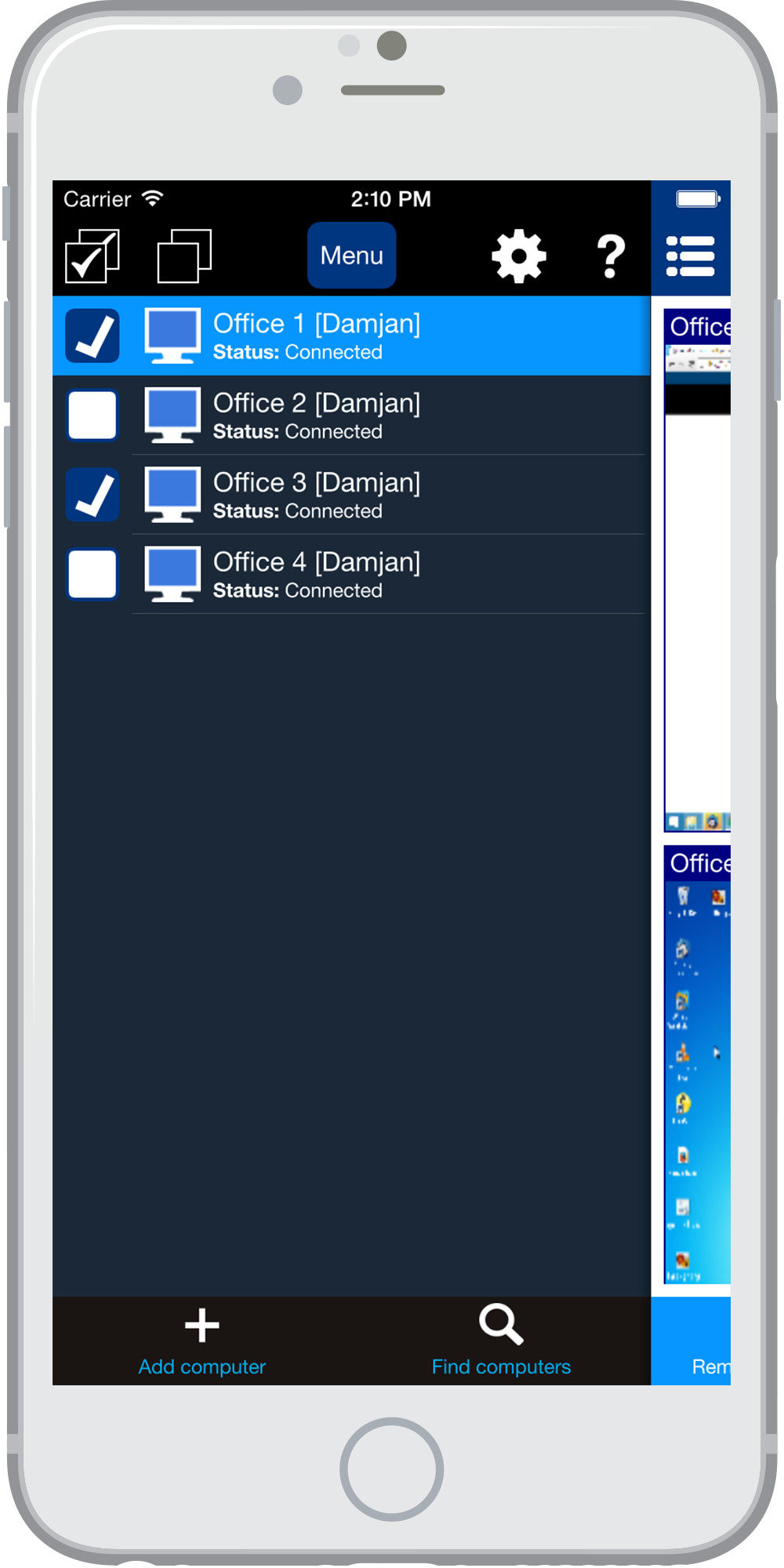 smart net monitor for client