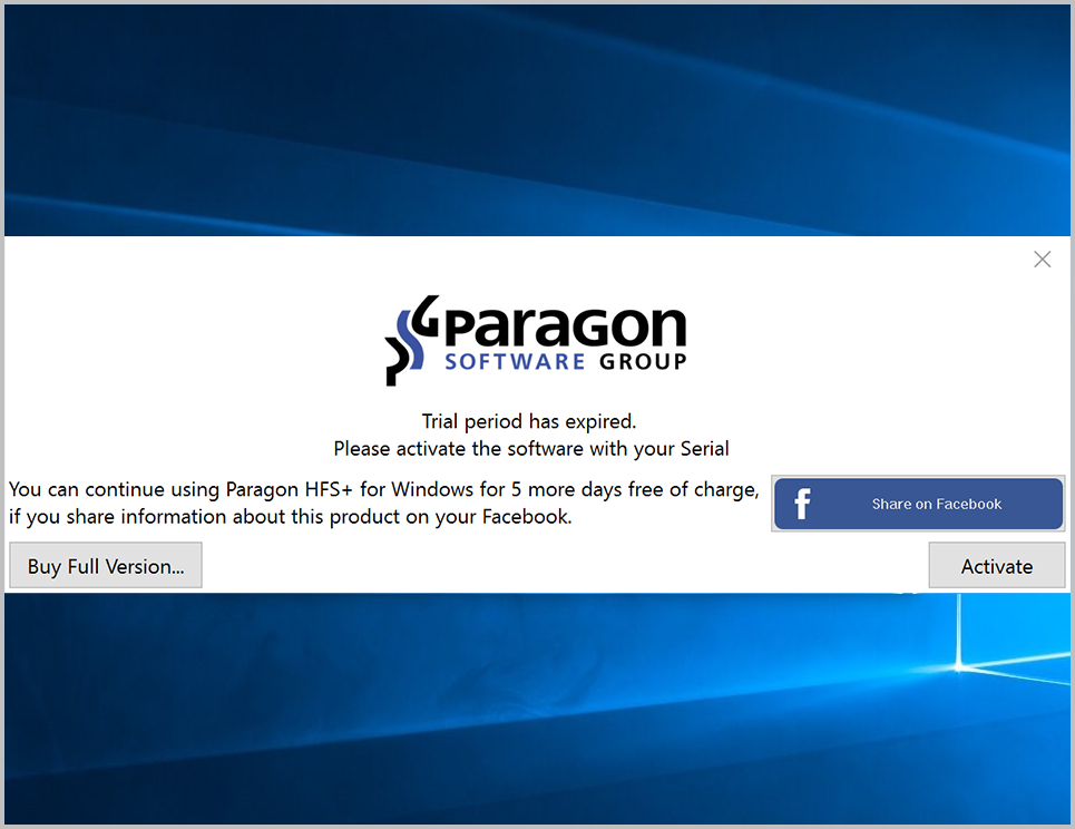 Paragon Hfs For Windows Crack Free