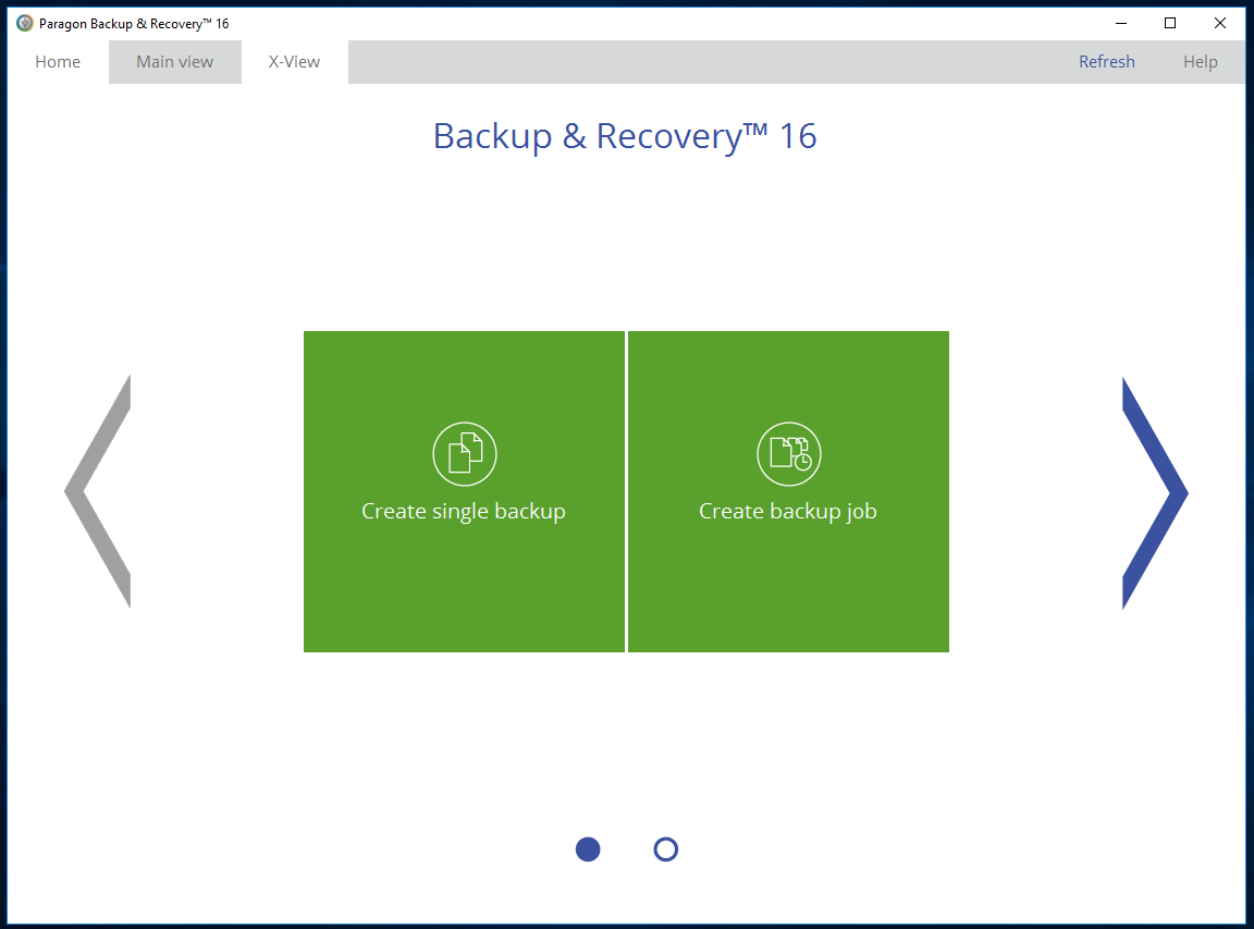 paragon backup & recovery