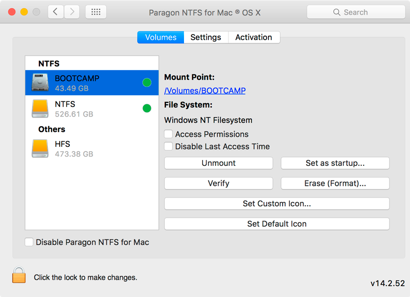 Paragon ntfs for mac os x