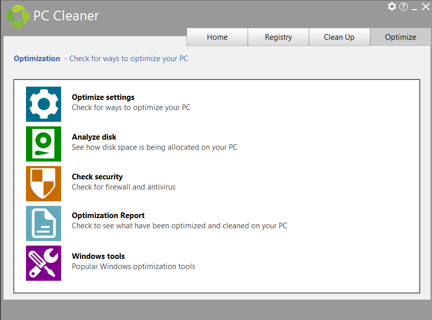PC Cleaner from PC HelpSoft PC Optimization Software for PC