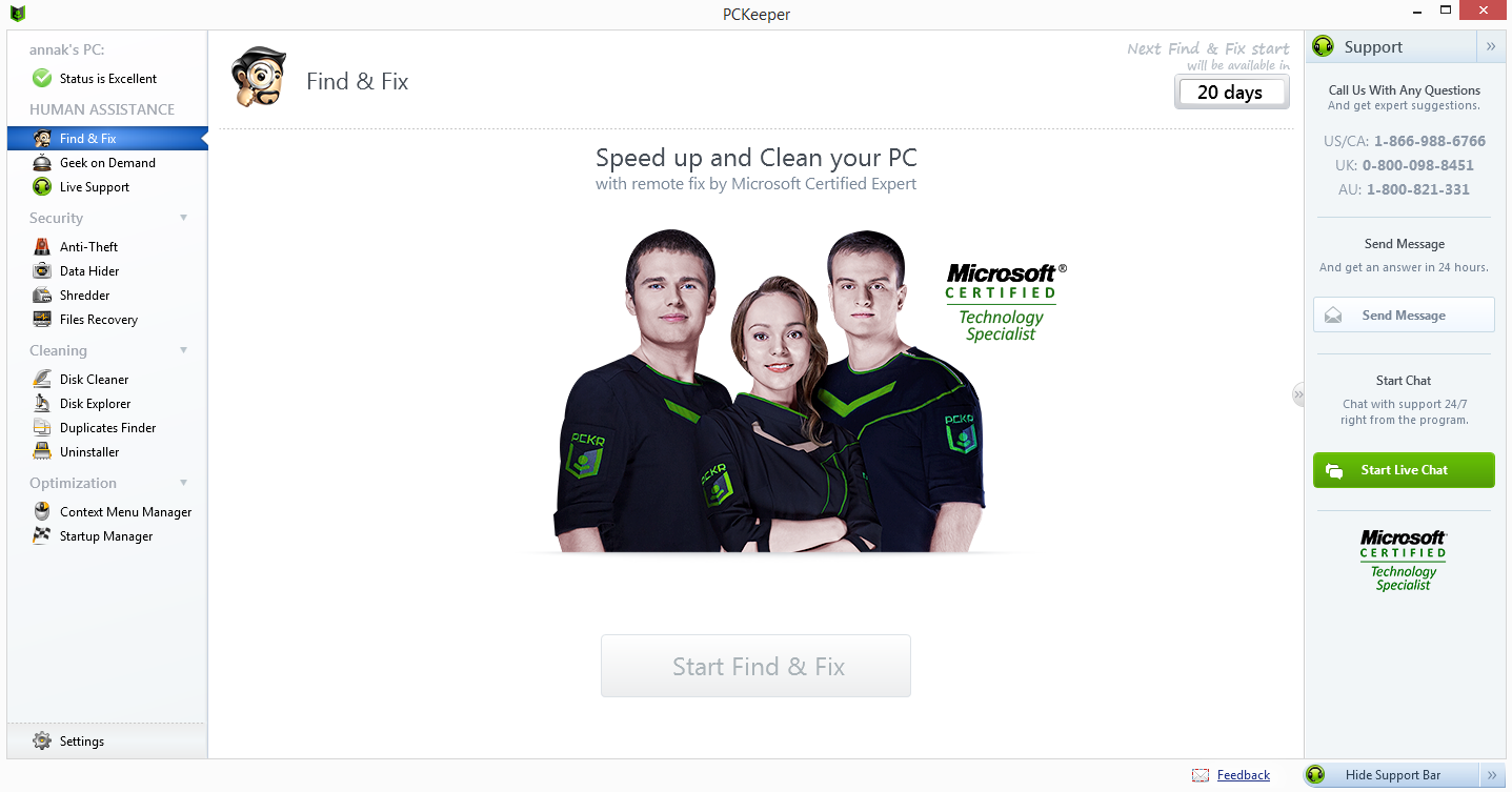 download pc keeper