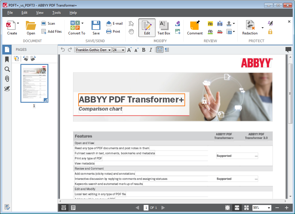 ABBYY PDF Transformer - YouTube