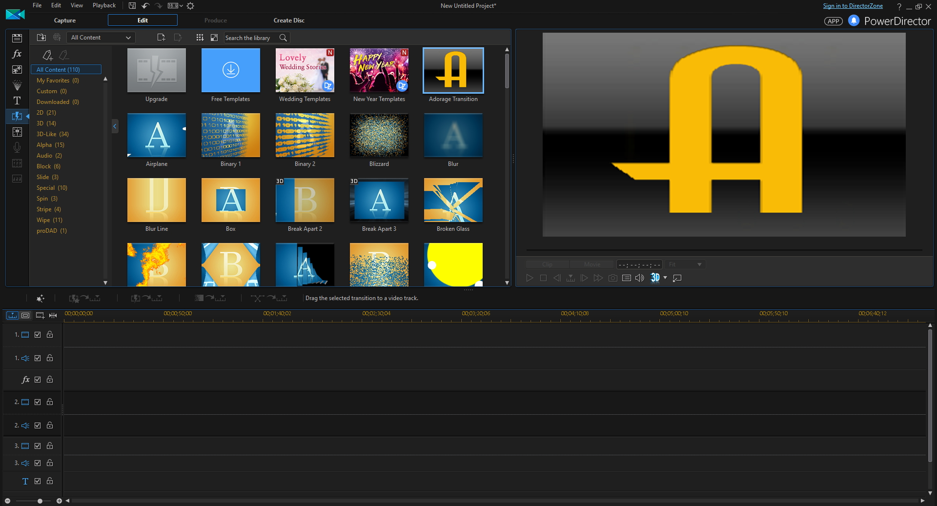 PowerDirector Video Editing Software Download For PC