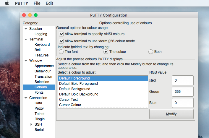 putty download connection manager