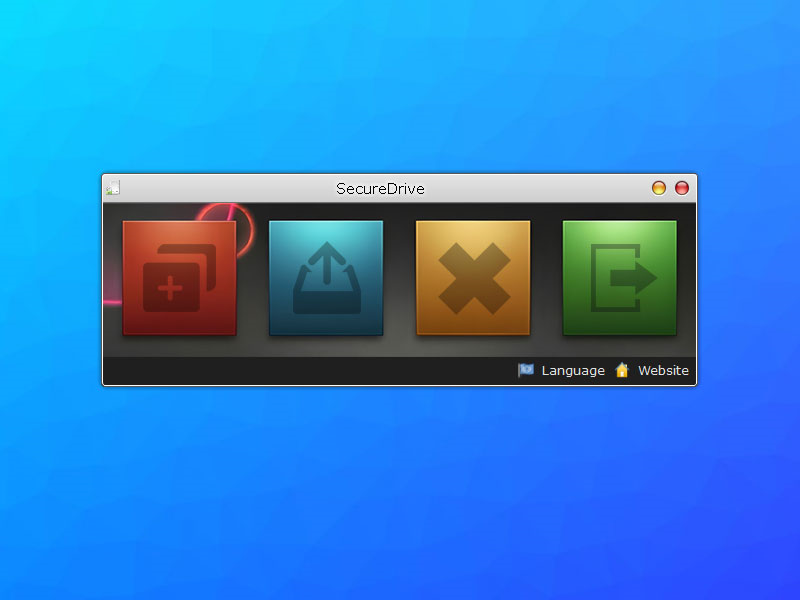 SecureDrive PRO Screenshot