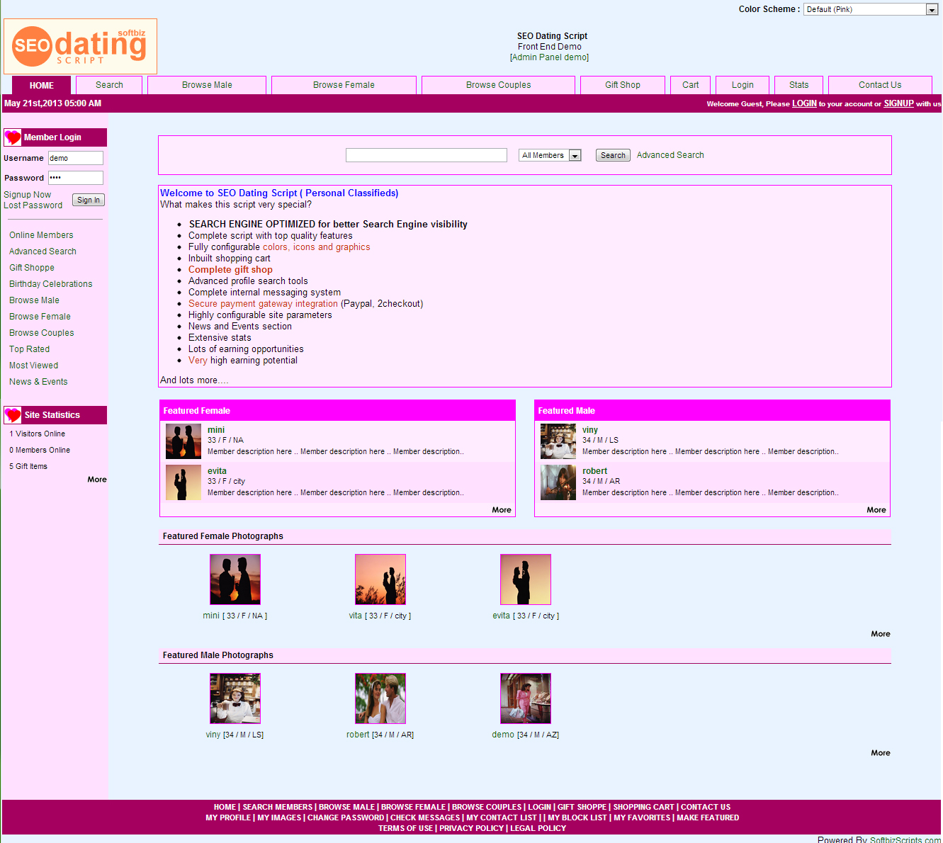 dating website builder software
