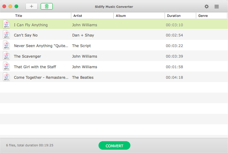 Sidify Music Converter For Spotify Mac