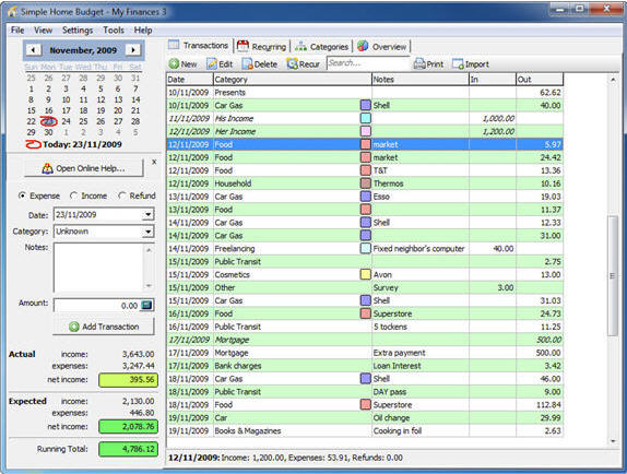 personal budget software for windows 7