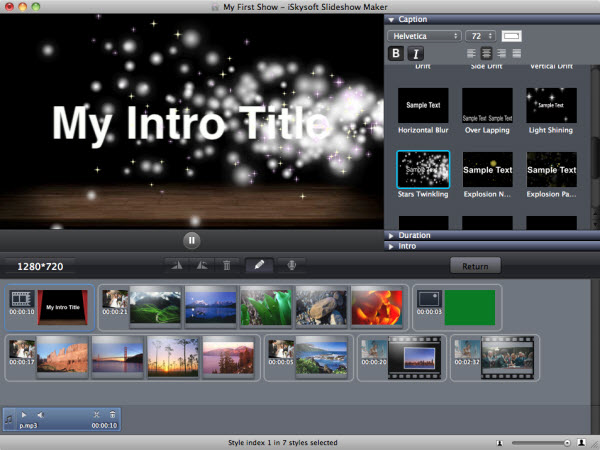 slideshow maker mac os x