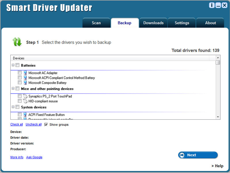 Smart Driver Manager 6.4.978 download the new version