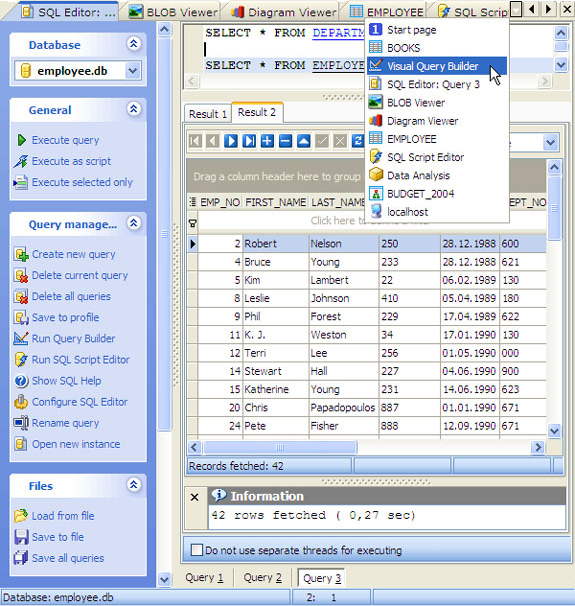 open sqlite file in sql management studio