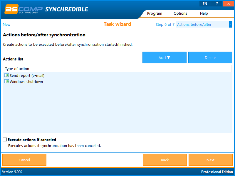 Synchredible Professional Edition 8.104 for windows download