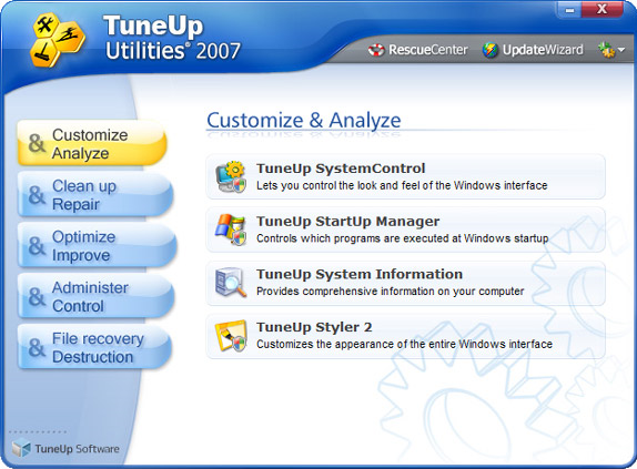 Tune up utilities 2007 full version free